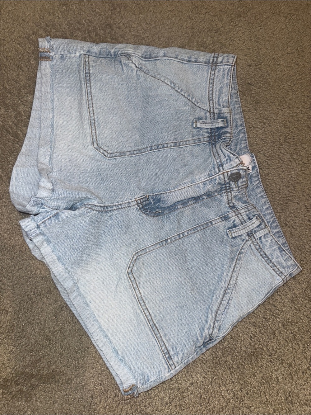 Light Blue Women's Denim Shorts